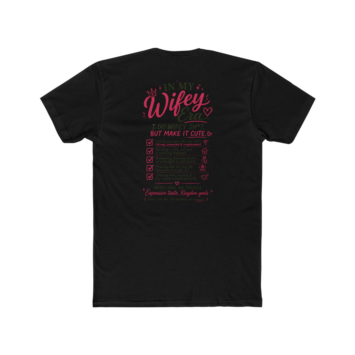 Wifey Era T-Shirt – "Same Girl, New Last Name" Bridal Tee