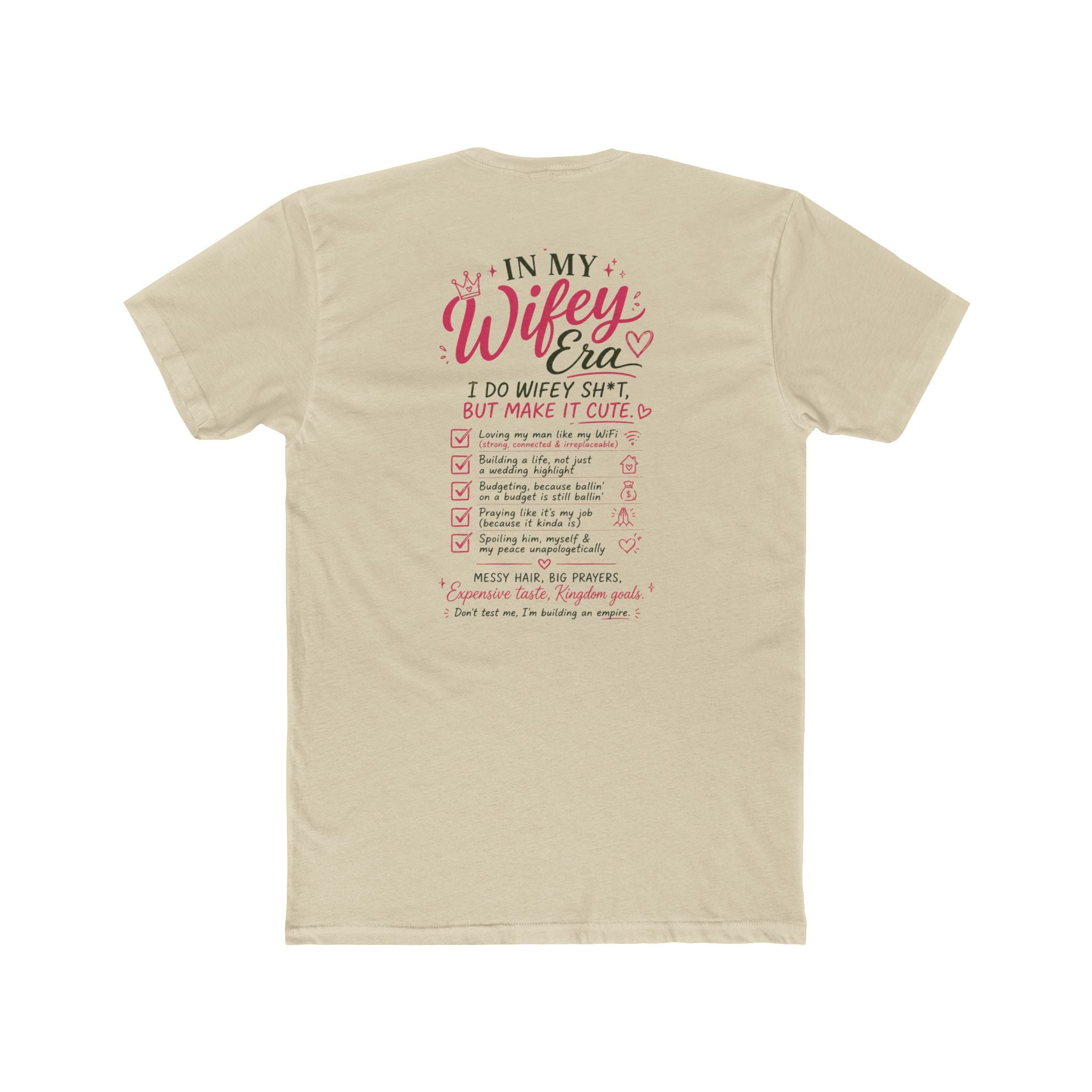 Wifey Era T-Shirt – "Same Girl, New Last Name" Bridal Tee