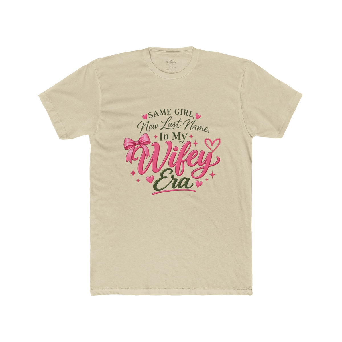 Wifey Era T-Shirt – "Same Girl, New Last Name" Bridal Tee