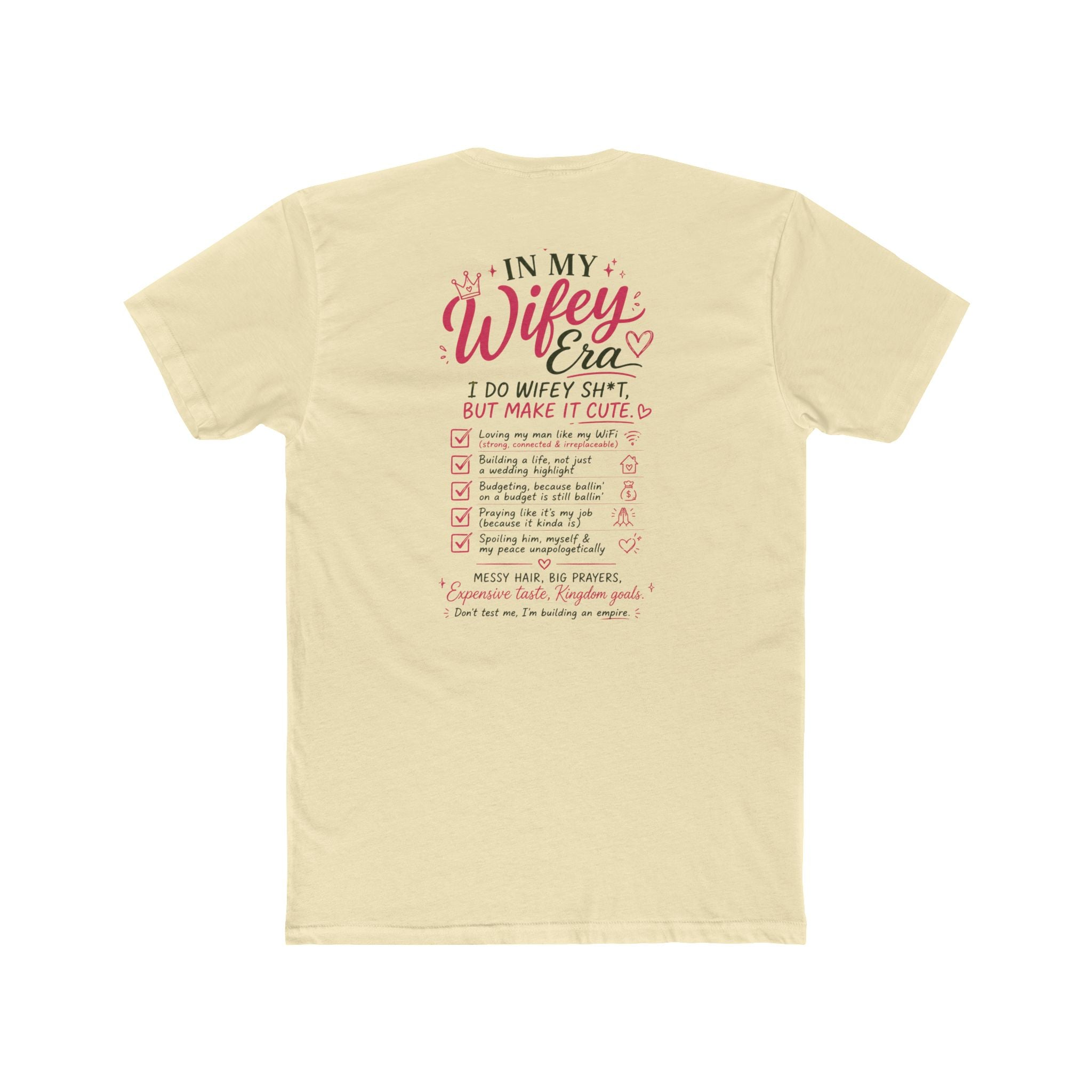 Wifey Era T-Shirt – "Same Girl, New Last Name" Bridal Tee