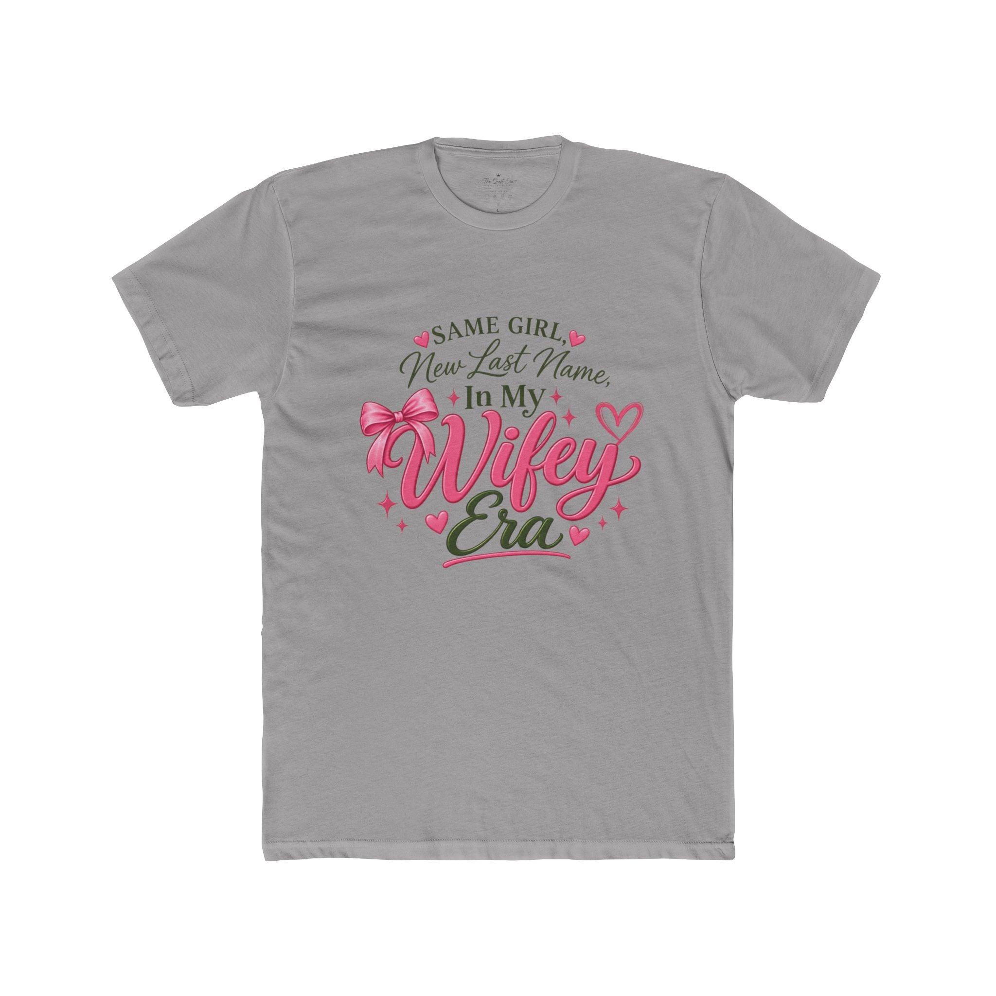 Wifey Era T-Shirt – "Same Girl, New Last Name" Bridal Tee