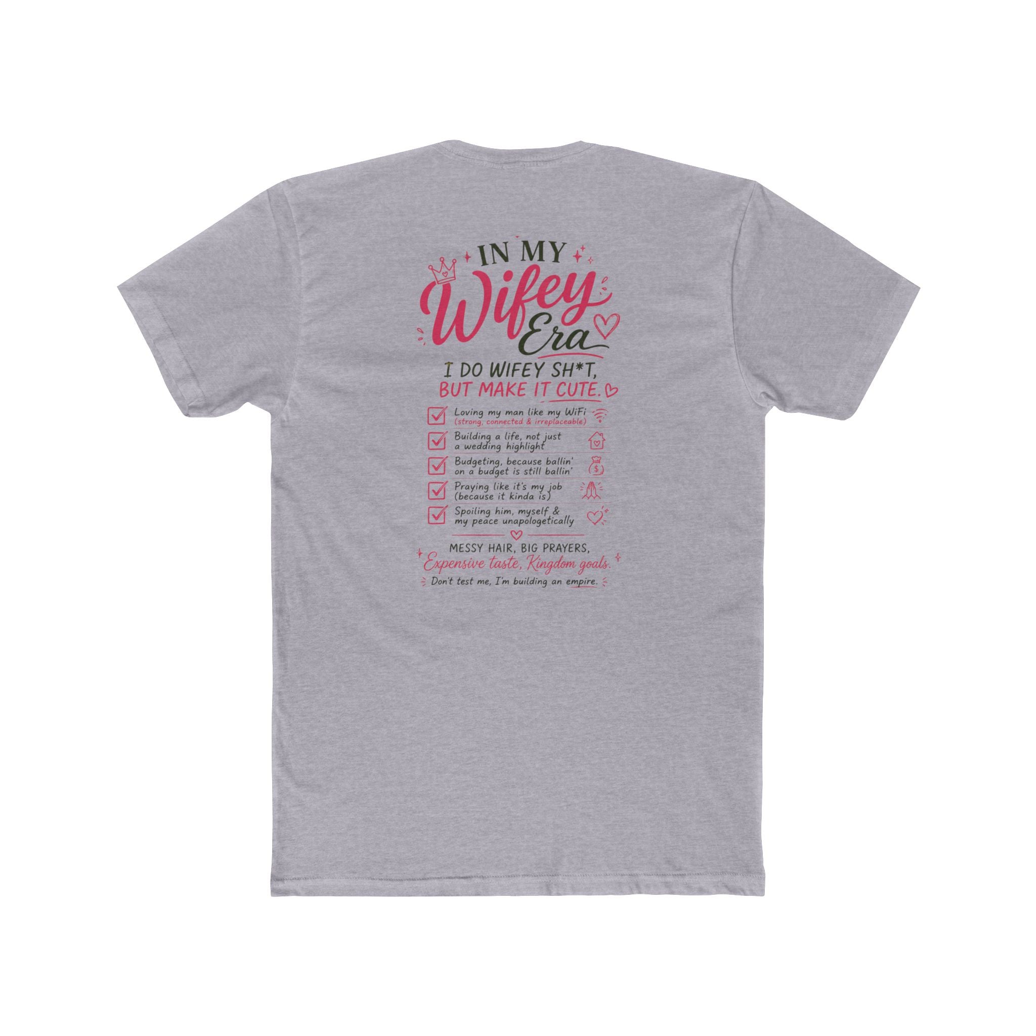 Wifey Era T-Shirt – "Same Girl, New Last Name" Bridal Tee