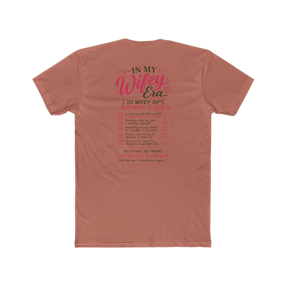 Wifey Era T-Shirt – "Same Girl, New Last Name" Bridal Tee