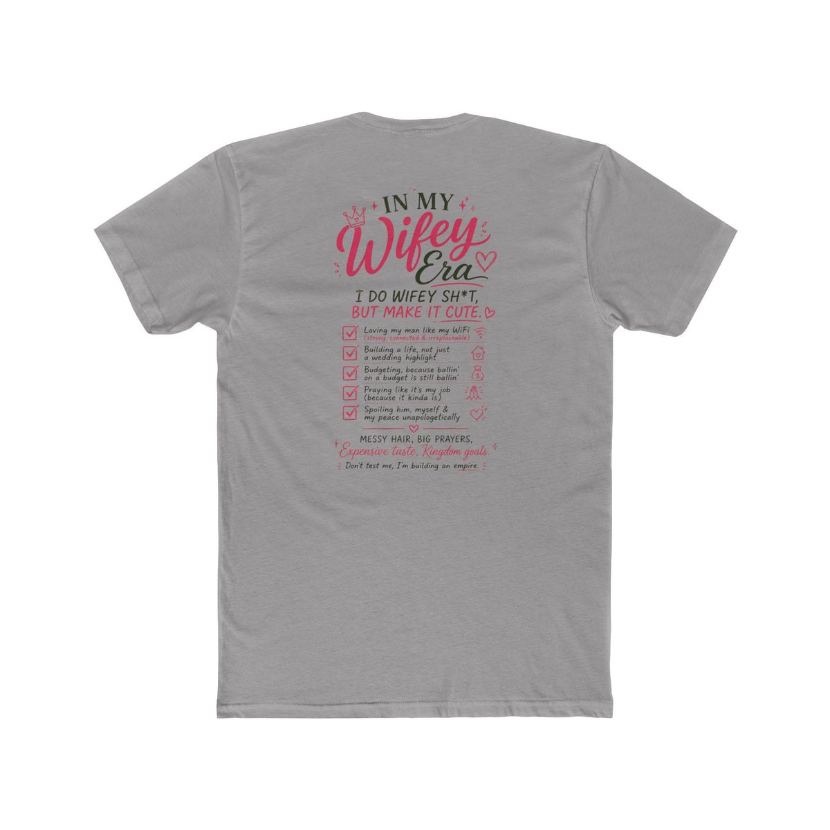 Wifey Era T-Shirt – "Same Girl, New Last Name" Bridal Tee