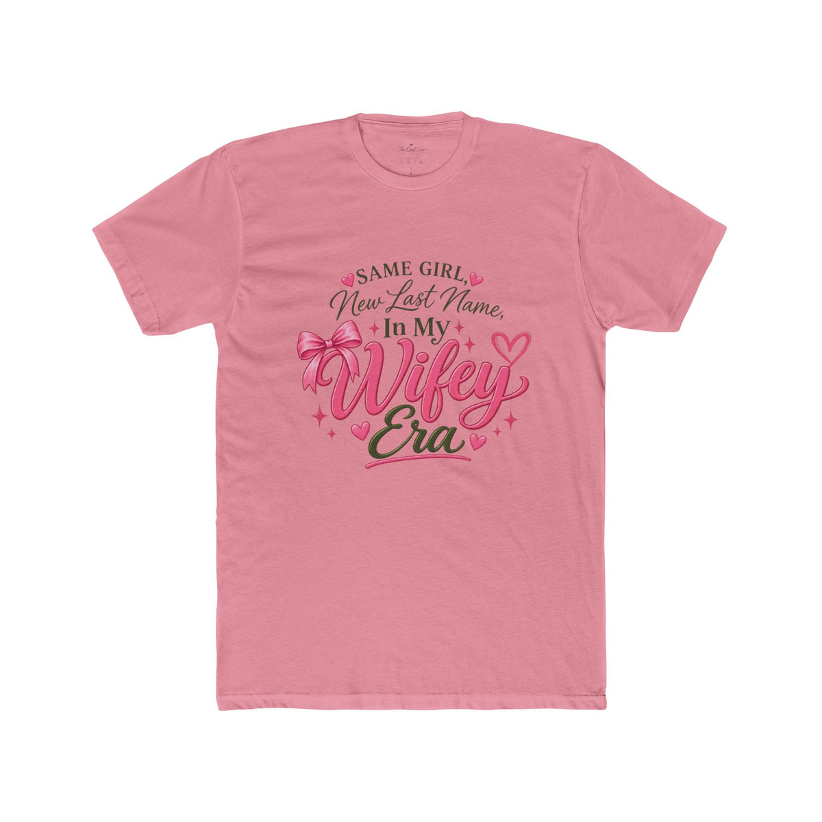 Wifey Era T-Shirt – "Same Girl, New Last Name" Bridal Tee