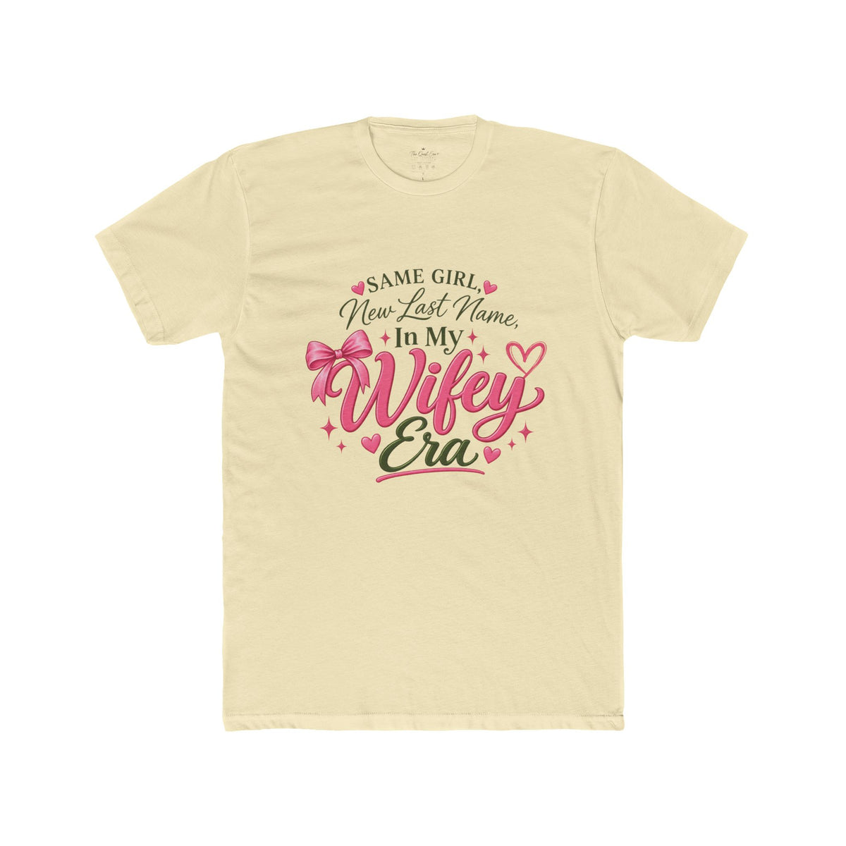 Wifey Era T-Shirt – "Same Girl, New Last Name" Bridal Tee